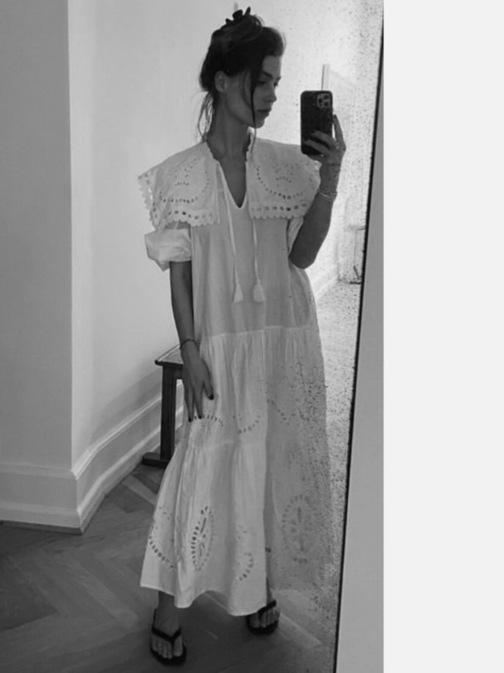 ★NWT Sea NY Santos Eyelet Dress Ivory S★